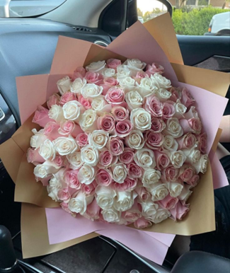 Coastal Blend Flower Arrangement by Petal Craft